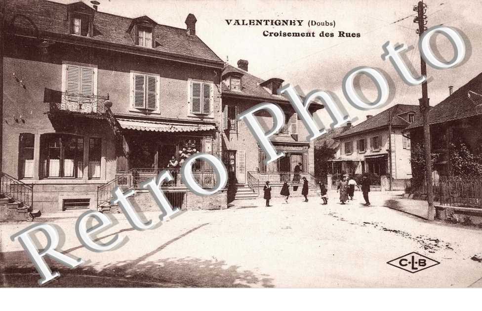 croisement des rues