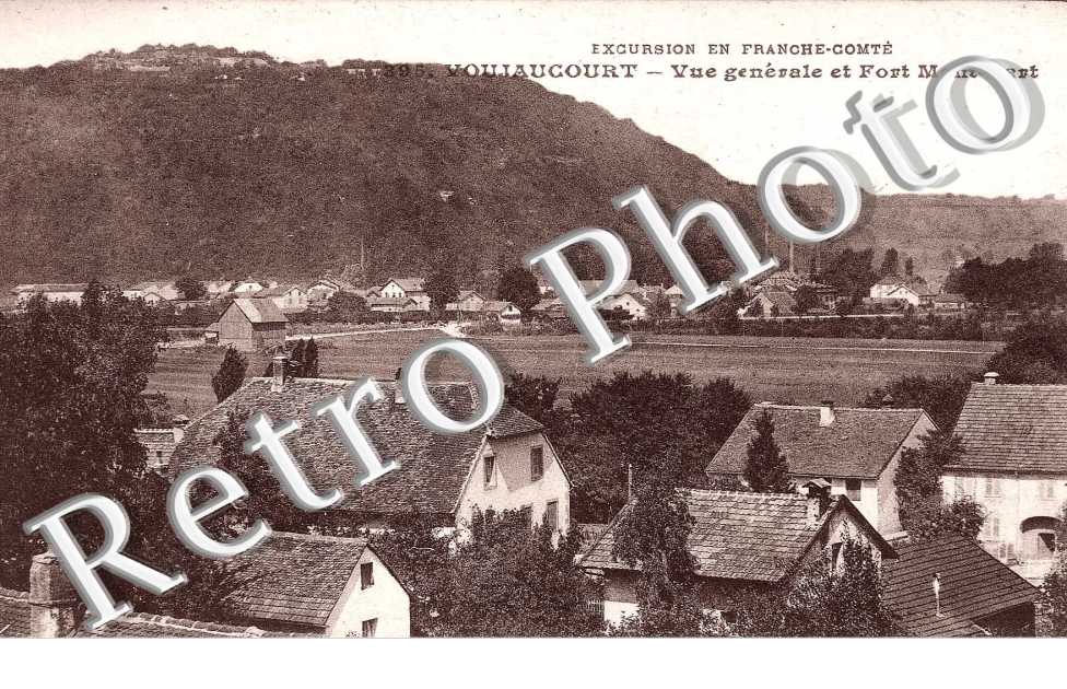 Vue generale et fort mont-bart