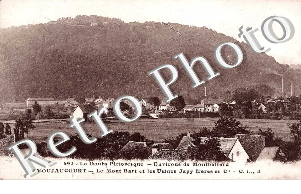 Le mont Bart et les Usines Japy Frères & Cie