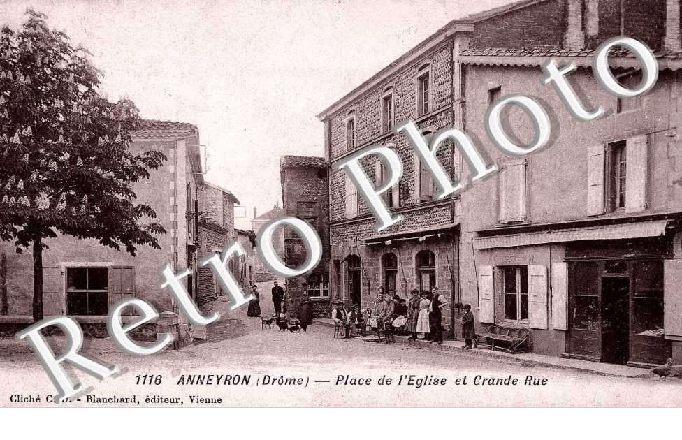 Place de l'eglise et grande rue