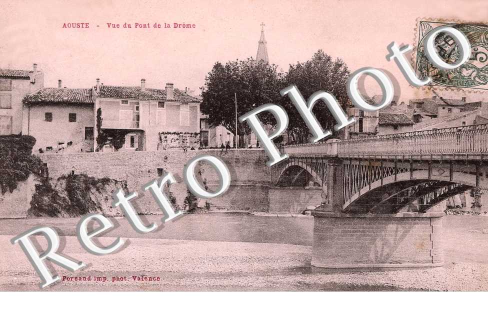 vue du Pont de la Drôme