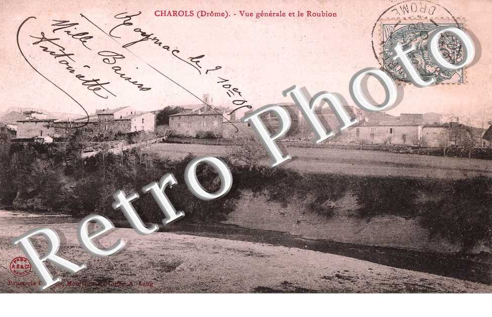 Vue generale et le Roubion
