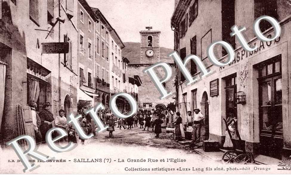 La grande rue et l'eglise