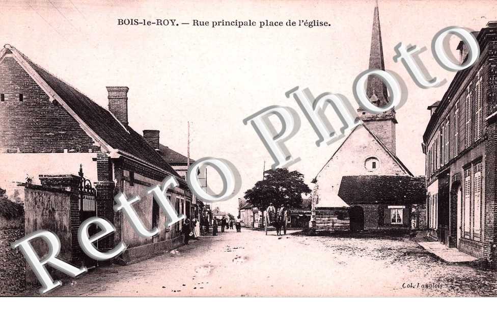 Rue principale place de l&#039;eglise