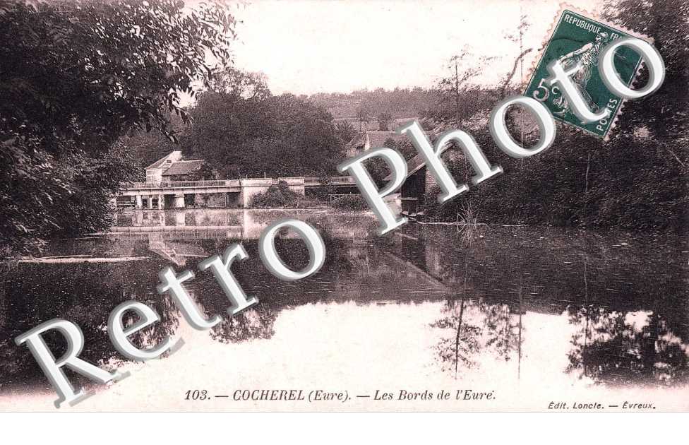 Cocherel. Les bords de l&#039;Eure