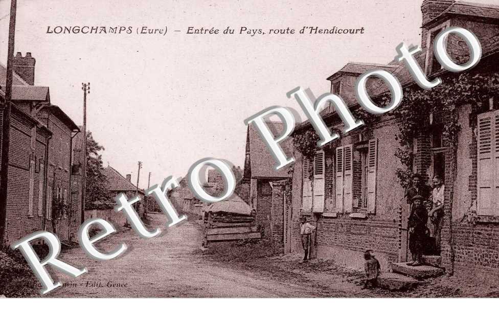 Entree du pays - route d&#039;Hendicourt