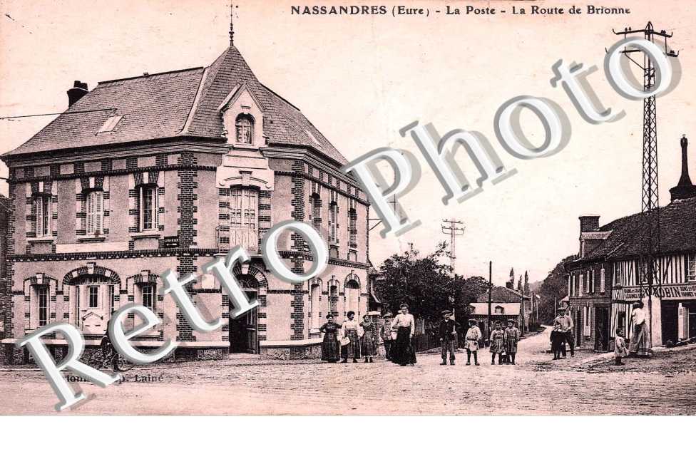la poste - la route de Brionne