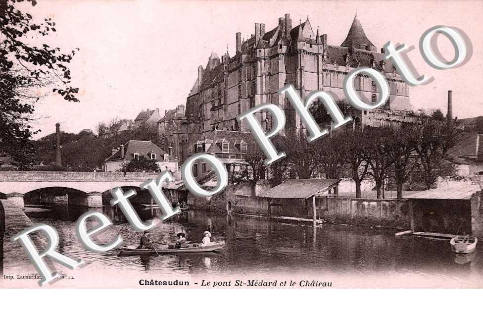 le pont st medard et le chateau