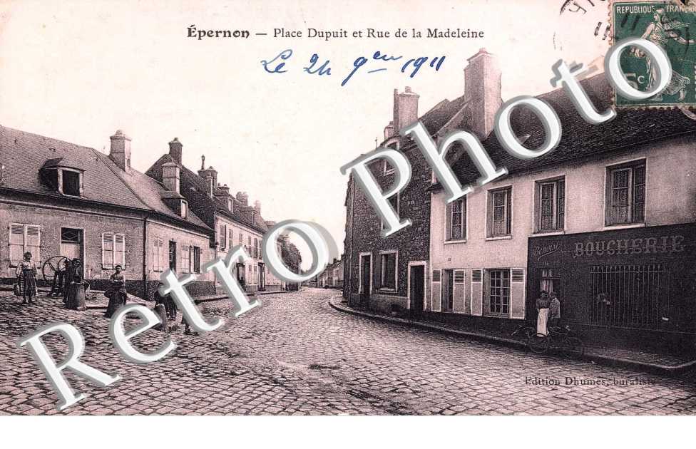 Place Dupuit et rue de la Madeleine
