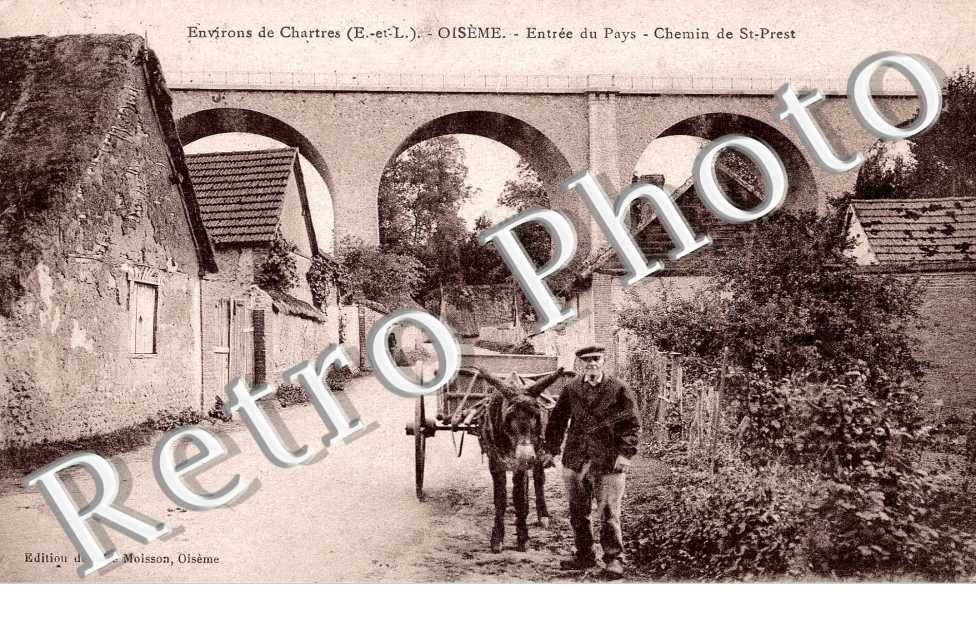 entree du pays, chemin de St Prest