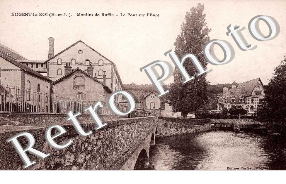 moulins de ruffin, le pont sur l&#039;eure
