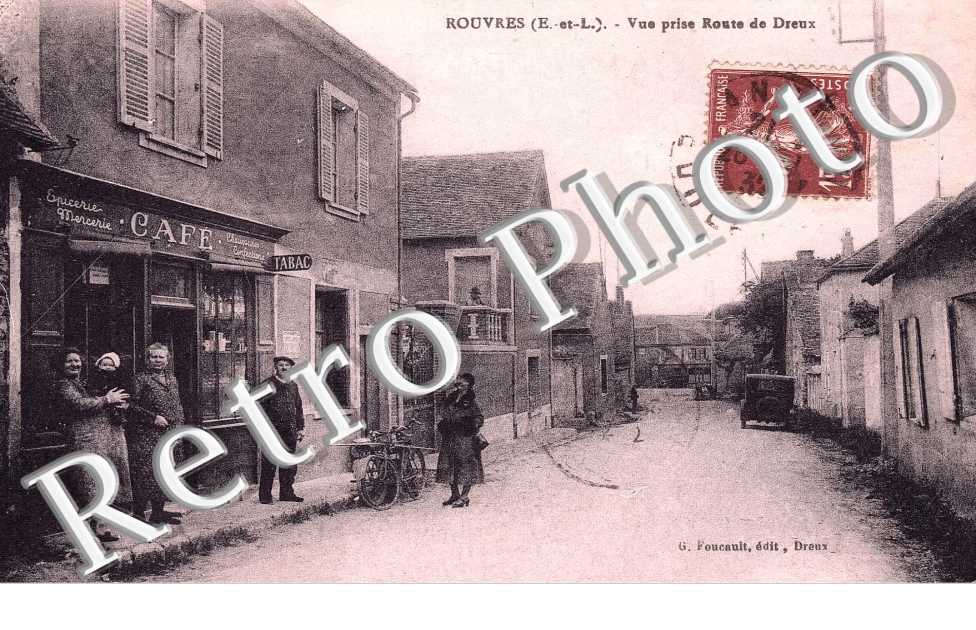 vue prise route de Dreux