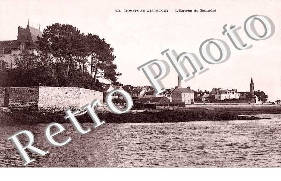 RIVIERE DE QUIMPER L&#039;ENTREE DE BENODET