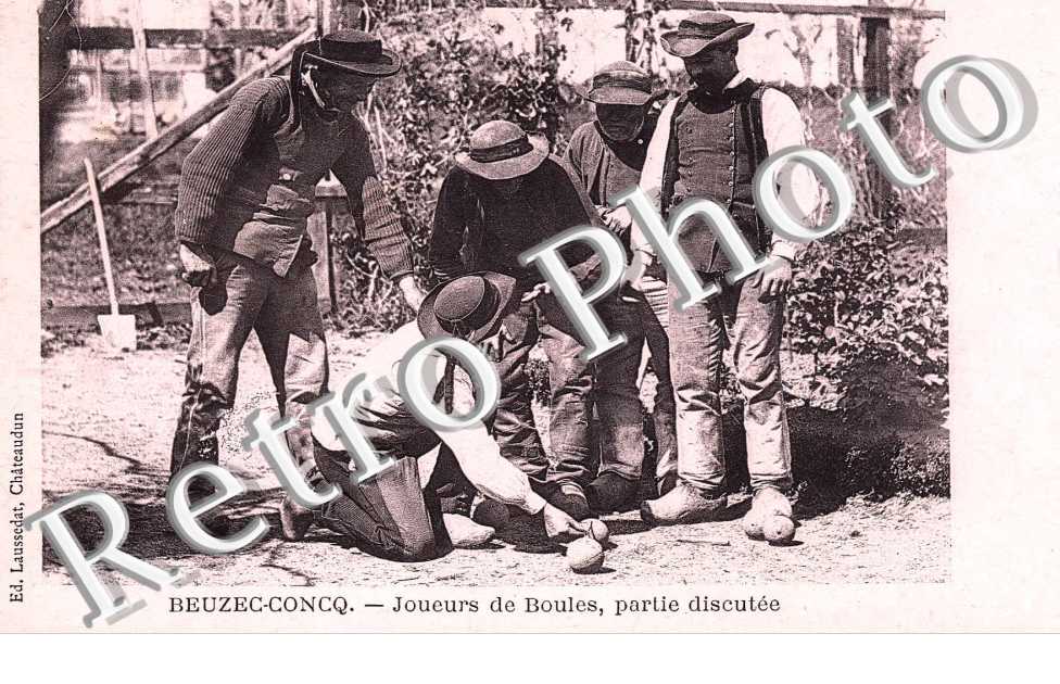 Joueurs de boules - partie discutee - sport