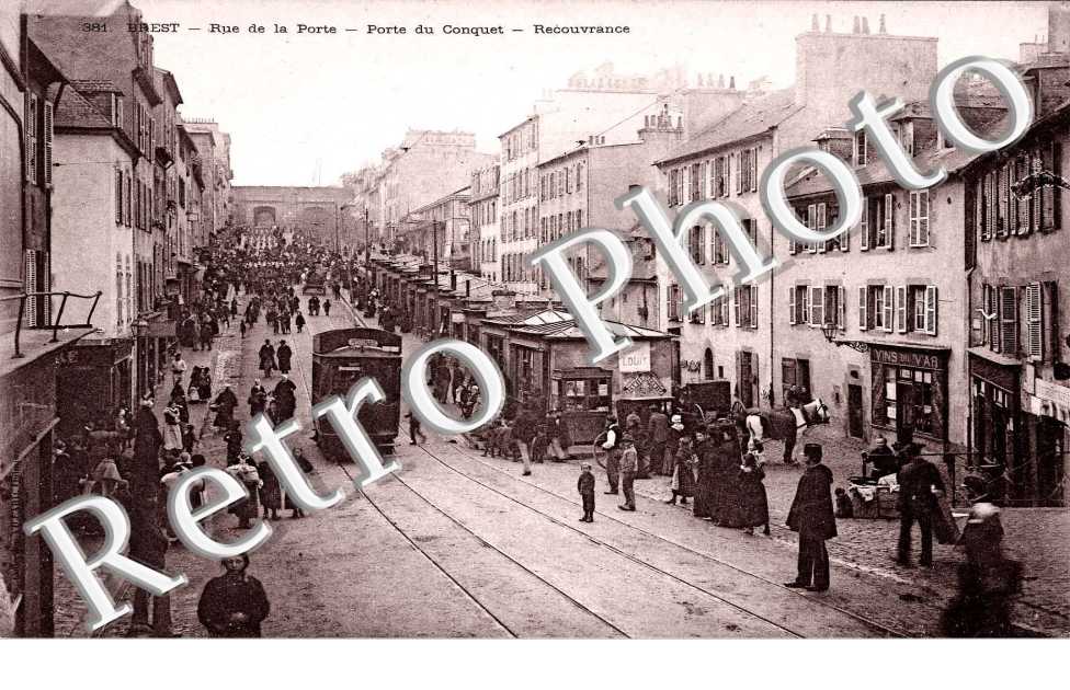 RECOUVRANCE RUE DE LA PORTE DU CONQUET