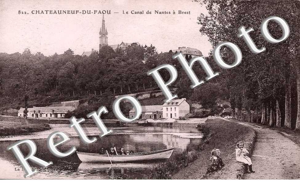 Le canal de Nantes a Brest