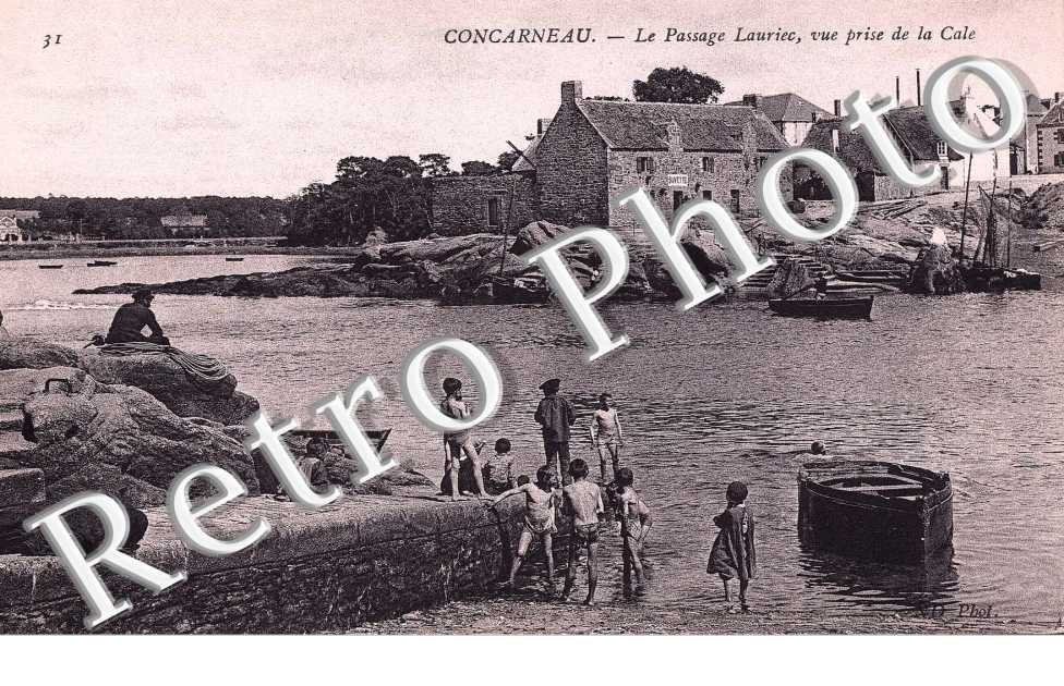 le passage Lauriec, vue prise de la cale