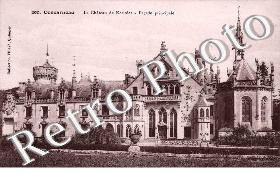 le chateau de Keriolet  facade principale
