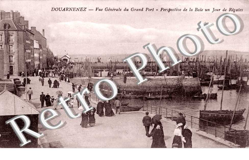 Vue Générale du Grand Port un jour de régates