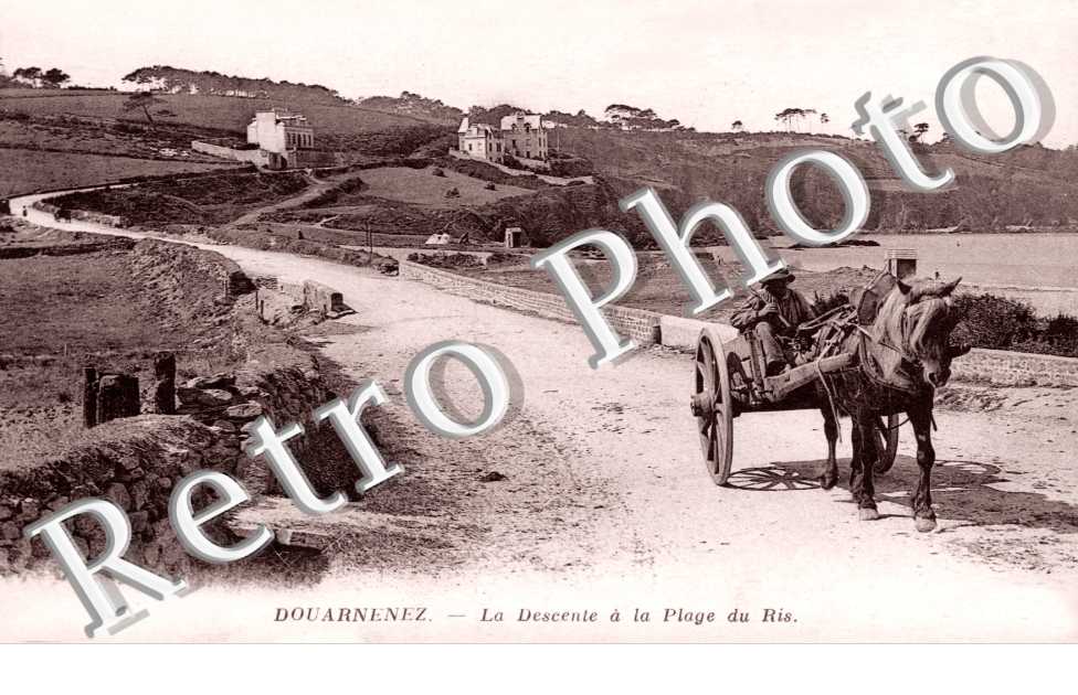 la descente a la plage du ris