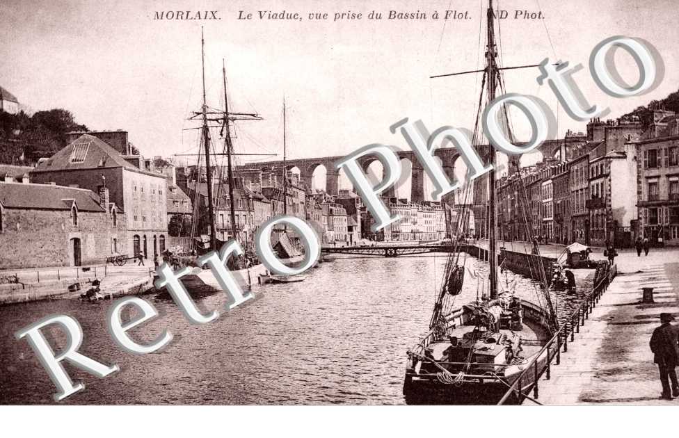 le viaduc, vue prise du bassin a flot