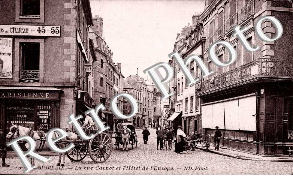 la rue carnot et l&#039;hotel de l&#039;europe
