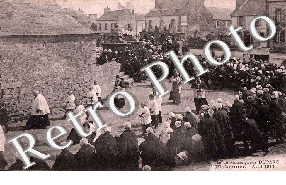 arrivee de Monseigneur Duparc