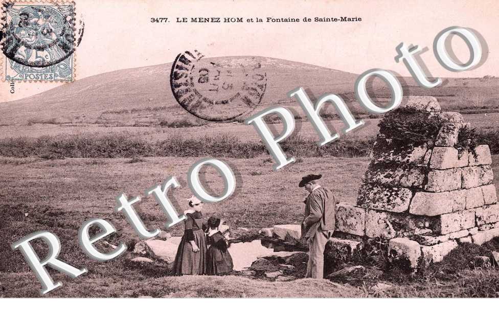 le Menez Hom et la fontaine de Sainte Marie