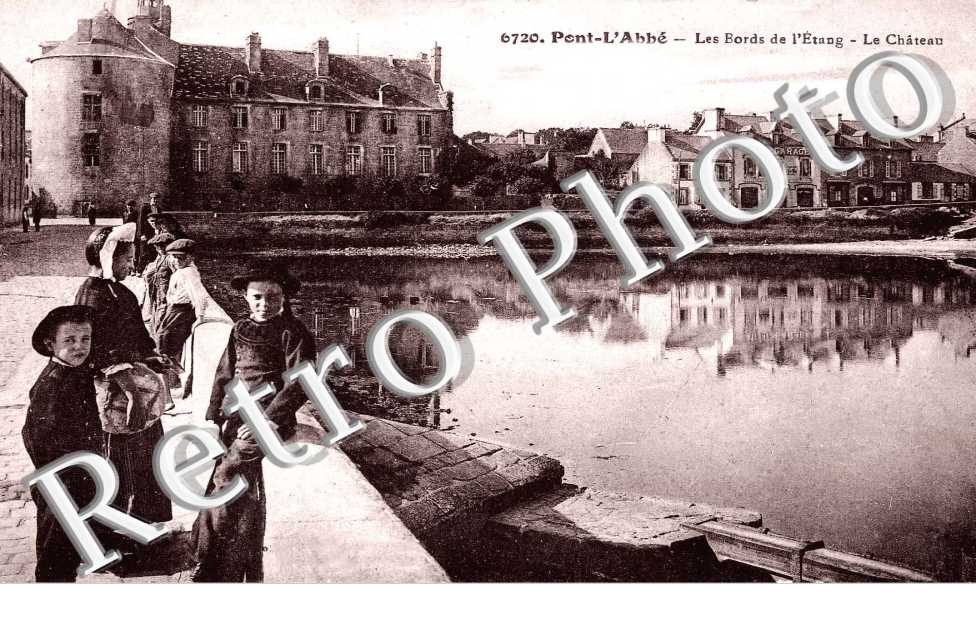 LE CHATEAU, LES BORDS DE L&#039;ETANG