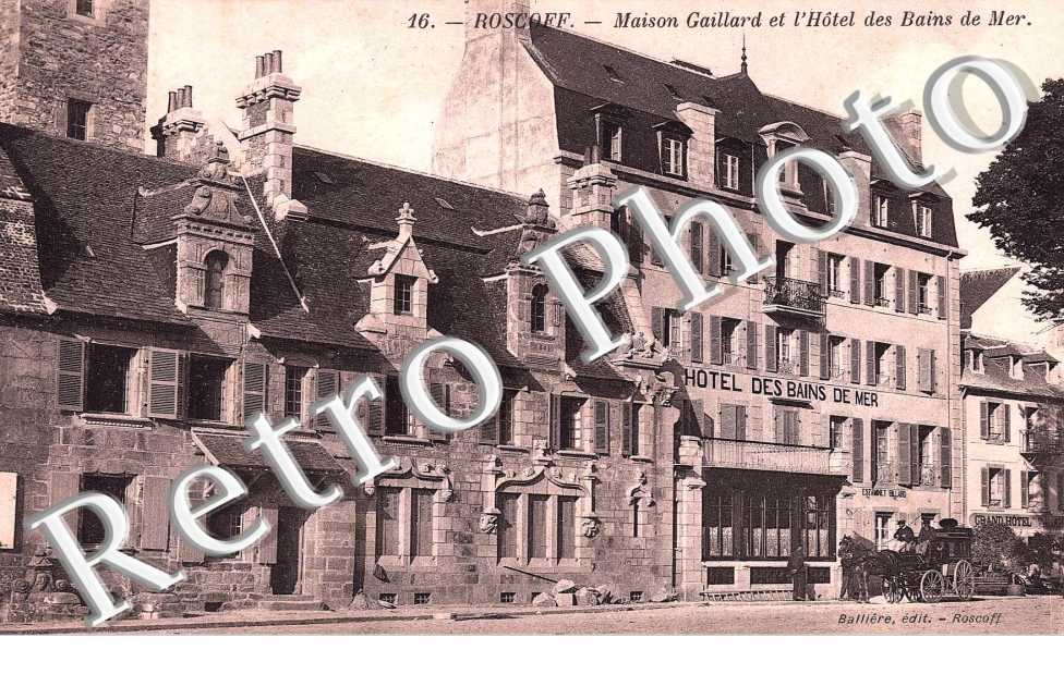 la MaiSON GAILLARD ET LE GRAND HOTEL DES BAINS DE MER