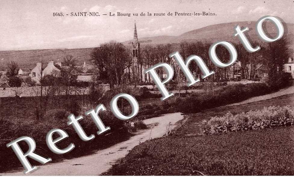 le bourg vu de la route de Pentrez-les-Bains