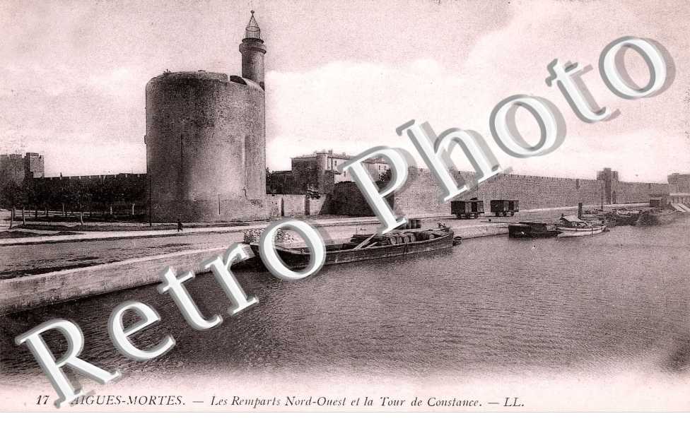 remparts Nord-Ouest et tour de Constance