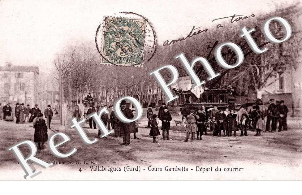 Cours Gambetta - depart du courrier