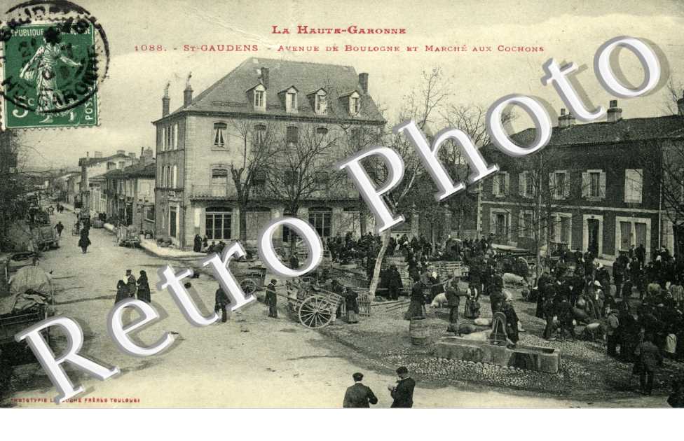 avenue de Boulogne et marche aux cochons