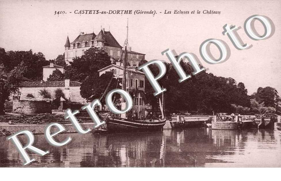 LES ECLUSES ET LE CHATEAU