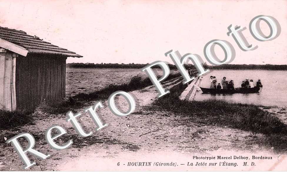 La jetee sur l&#039;etang