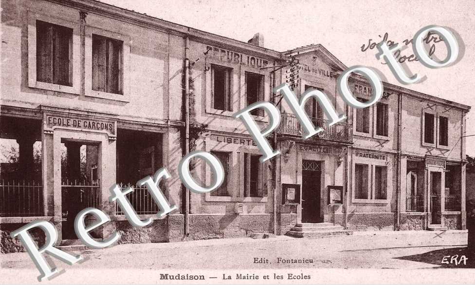 Mairie et les ecoles