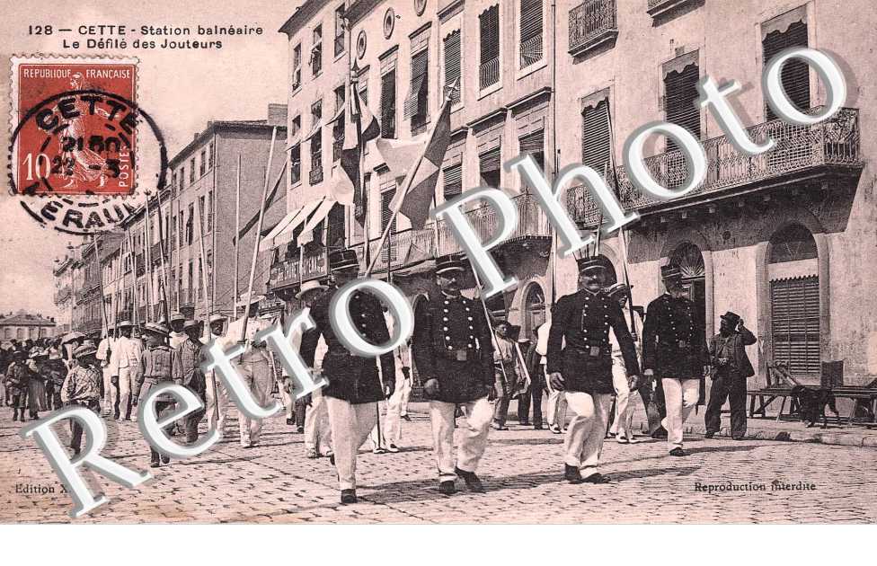 le defile des jouteurs