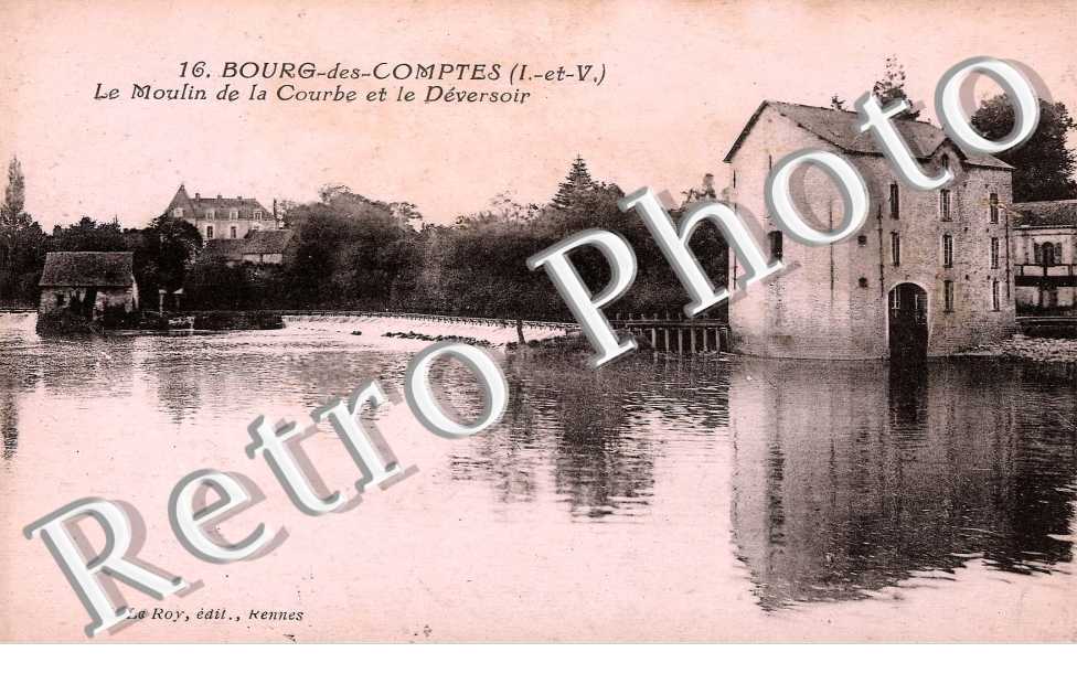 Le moulin de la courbe et le deservoir