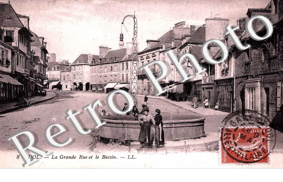 la grande rue et le bassin