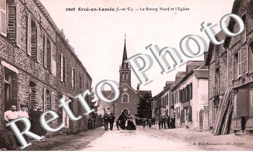 Le Bourg Neuf et l&#039;Eglise