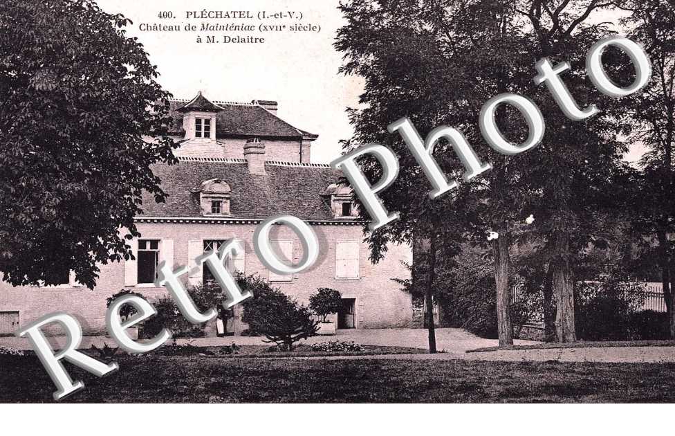 Chateau de Mainteniac a M. Delaitre