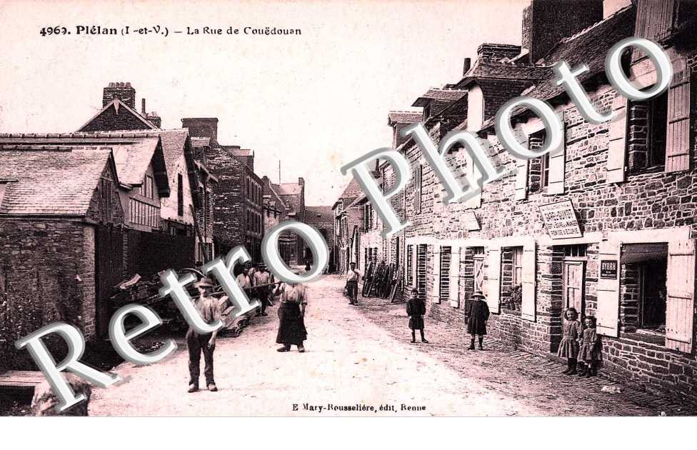 la rue de Couëdouan