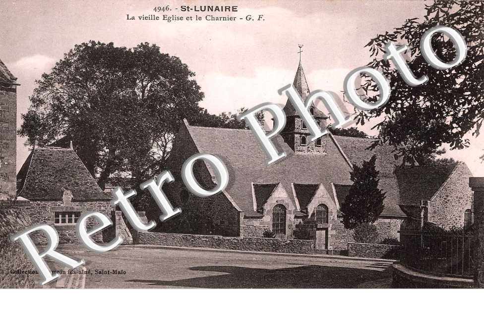 la vieille eglise et le charnier