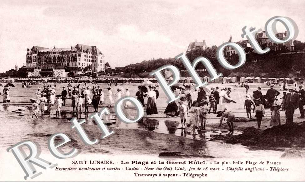 la plage et le grand hotel