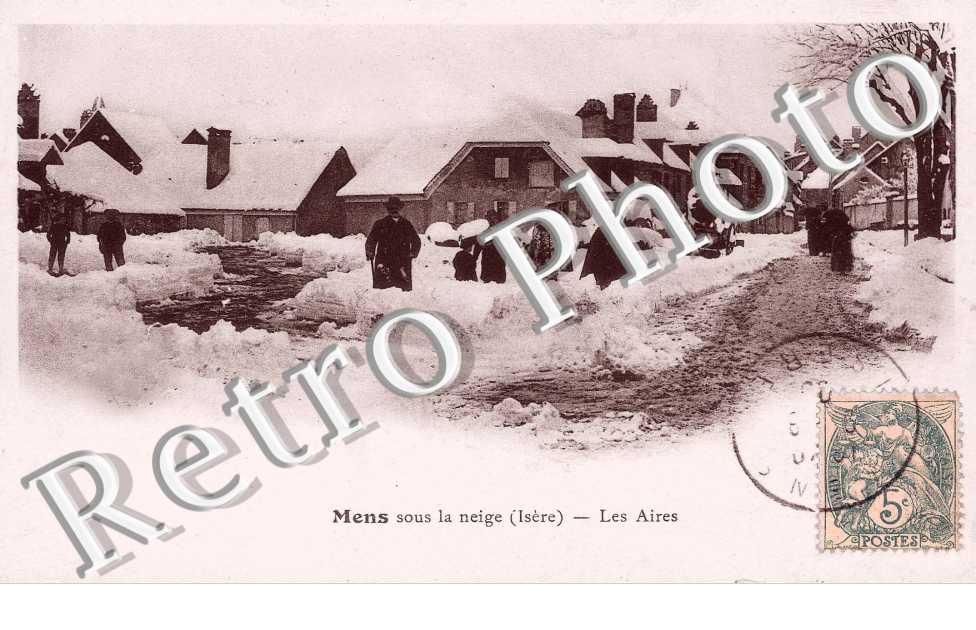 les Aires sous la neige
