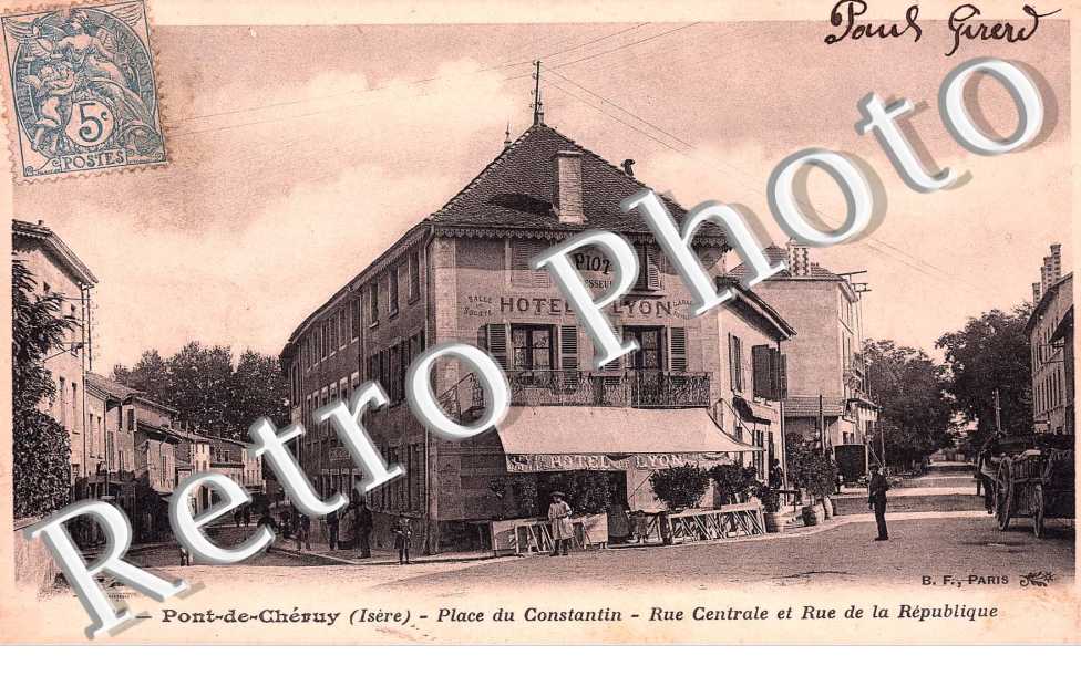 place du constantin, rue centrale et rue de la republique