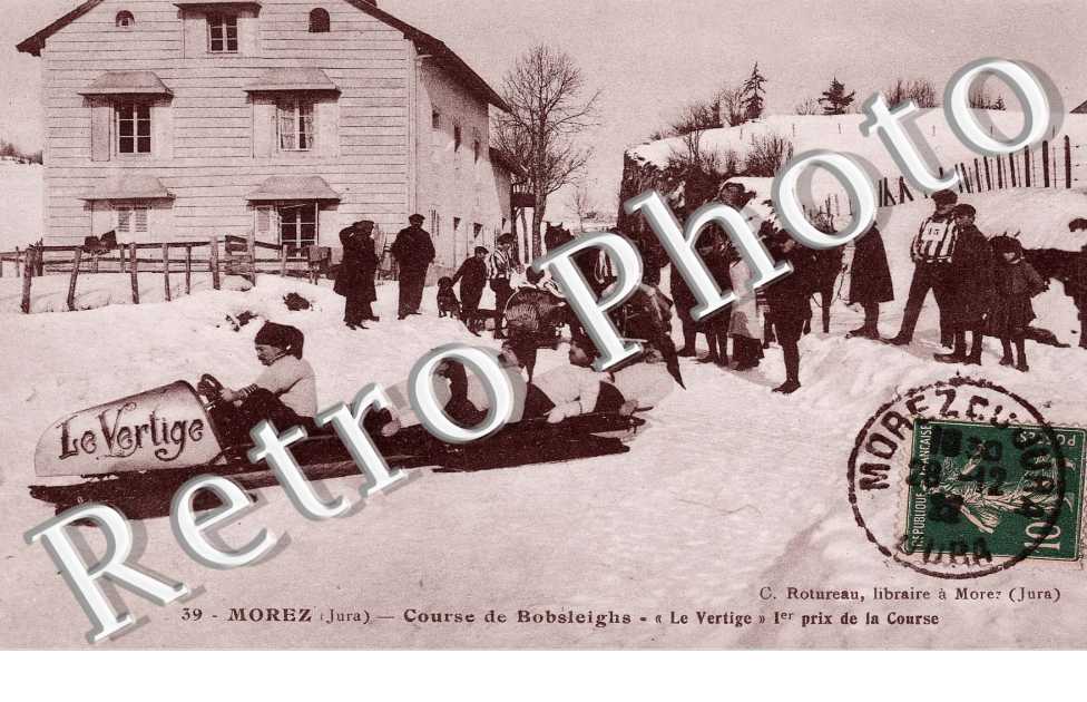 course de bobsleighs "le vertige" 1er prix de la course