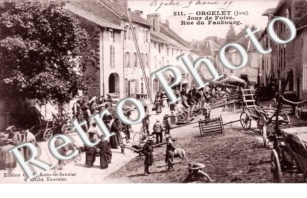 jour de foire, rue du faubourg