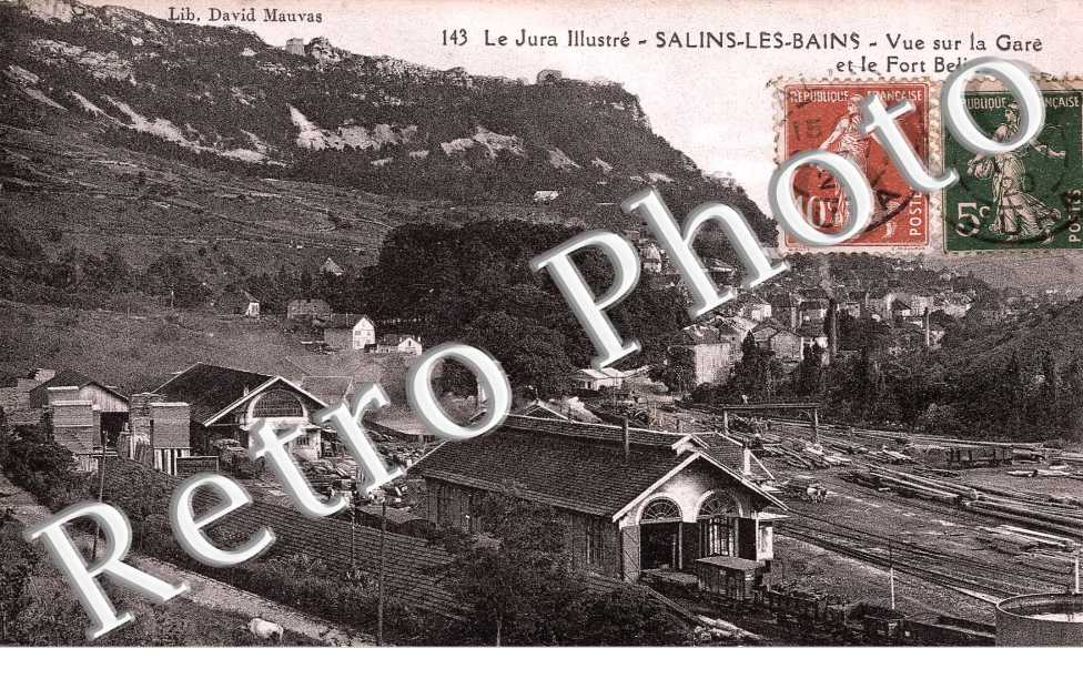 VUE SUR LA GARE ET LE FORT BELIN